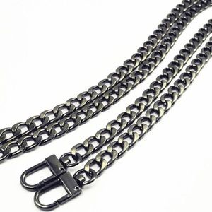 Unbranded 47” gunmetal (black) colored chain